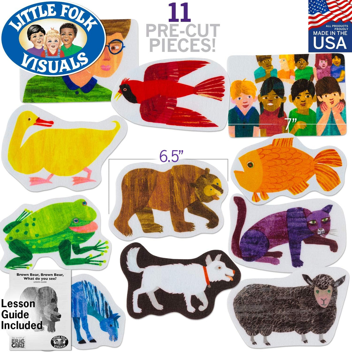 Little Folk Visuals Brown Bear, Brown Bear - image 2
