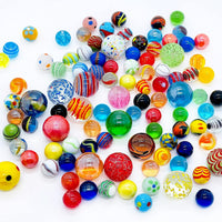 20 Vintage Marbles Bulk for Kids Ages 4-8-12 Hobbyist for Marble Run - 100pcs