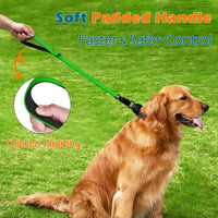 Heavy Duty Short Dog Leash - Grass Green / 24 Inch - image 3