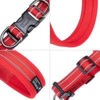 EXCELLENT ELITE SPANKER Reflective Step-in Dog Harness Vest Chest - Red / XL-Chest 26-28" - image 2