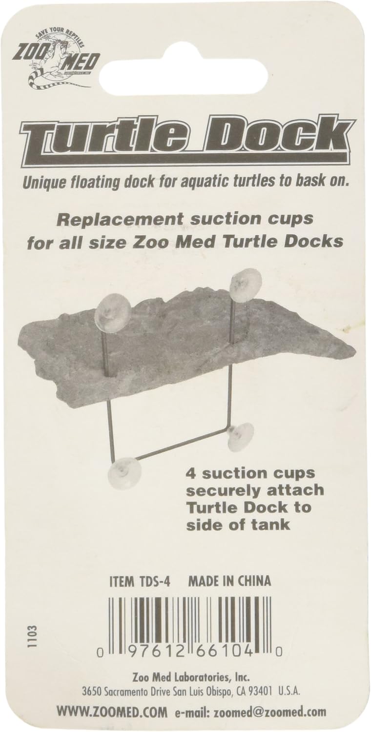 Zoo Med Laboratories Zoo Turtle Dock SuCountion Cups – Essentials for Reptiles And Amphibians - 1 Count (Pack of 1) - image 2