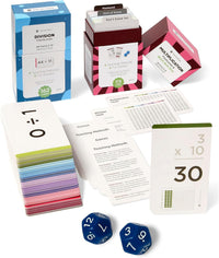 Award-Winning Math Flash Cards - Premium: Mult & Div with 2 Dice