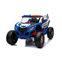 24V Freddo Storm Police UTV 2 Seater - BIG FRENCHIES