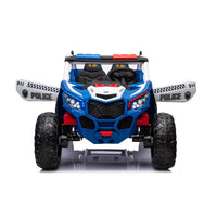 24V Freddo Storm Police UTV 2 Seater - BIG FRENCHIES