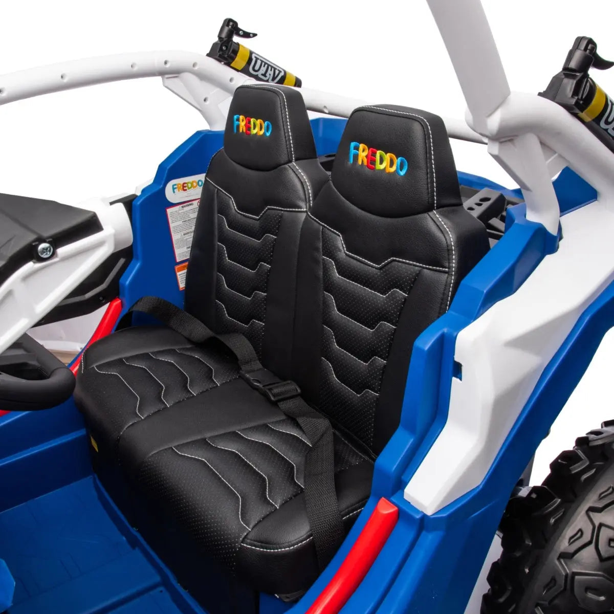 24V Freddo Storm Police UTV 2 Seater - BIG FRENCHIES
