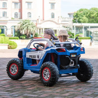 24V Freddo Storm Police UTV 2 Seater - BIG FRENCHIES