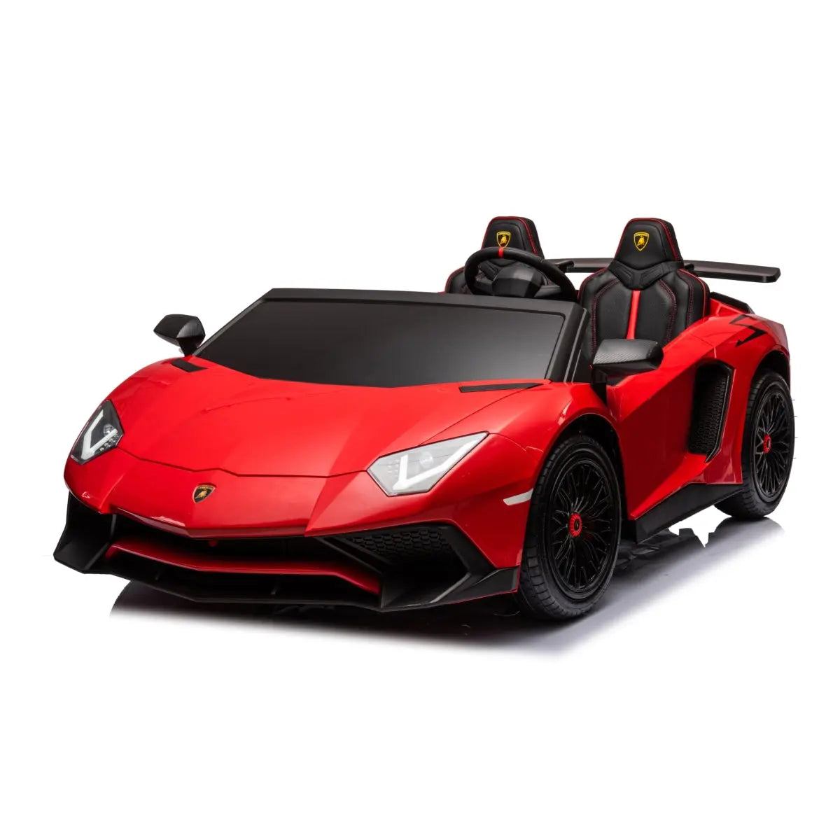 24V Lamborghini Aventador 2 Seater Ride On Car for Kids: Advanced Brushless Motor & Differential for High-Octane Fun - BIG FRENCHIES