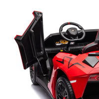 24V Lamborghini Aventador 2 Seater Ride On Car for Kids: Advanced Brushless Motor & Differential for High-Octane Fun - BIG FRENCHIES