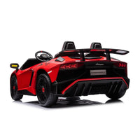 24V Lamborghini Aventador 2 Seater Ride On Car for Kids: Advanced Brushless Motor & Differential for High-Octane Fun - BIG FRENCHIES