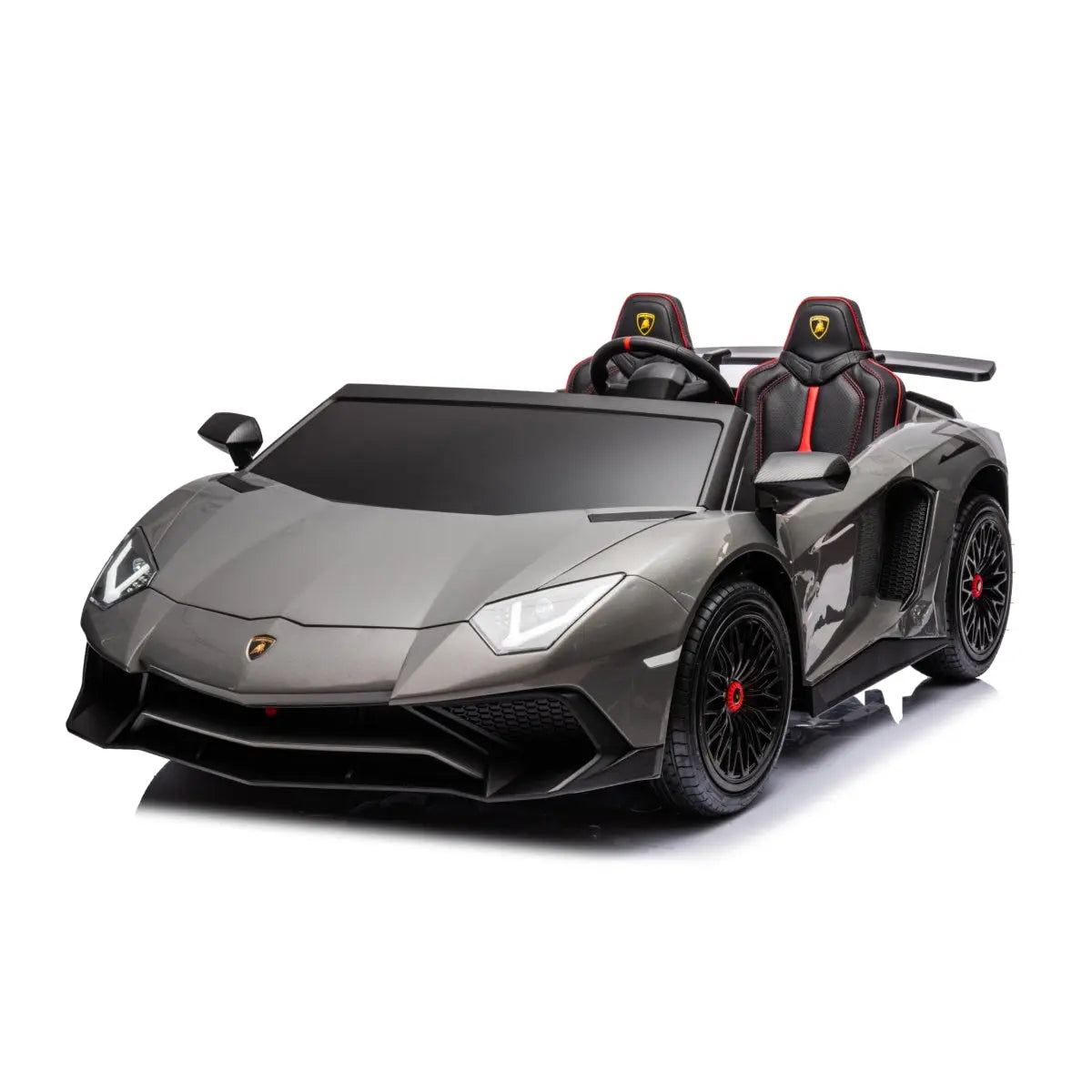 24V Lamborghini Aventador 2 Seater Ride On Car for Kids: Advanced Brushless Motor & Differential for High-Octane Fun - BIG FRENCHIES