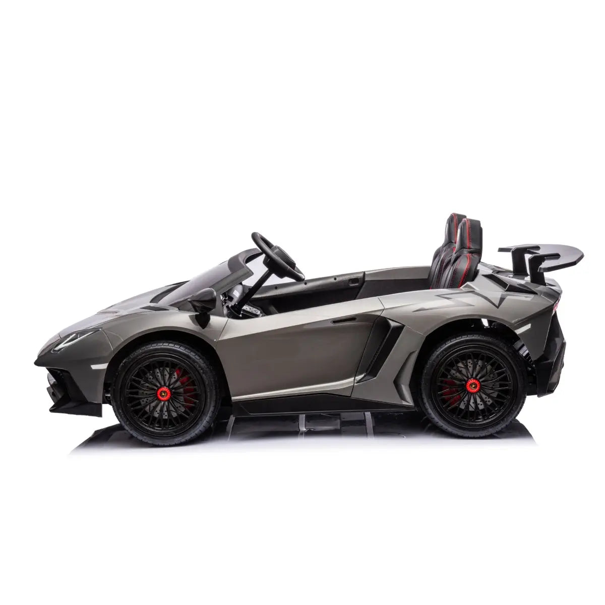 24V Lamborghini Aventador 2 Seater Ride On Car for Kids: Advanced Brushless Motor & Differential for High-Octane Fun - BIG FRENCHIES