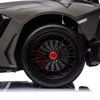 24V Lamborghini Aventador 2 Seater Ride On Car for Kids: Advanced Brushless Motor & Differential for High-Octane Fun - BIG FRENCHIES