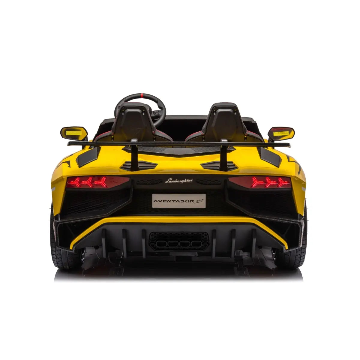 24V Lamborghini Aventador 2 Seater Ride On Car for Kids: Advanced Brushless Motor & Differential for High-Octane Fun - BIG FRENCHIES