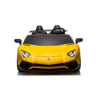 24V Lamborghini Aventador 2 Seater Ride On Car for Kids: Advanced Brushless Motor & Differential for High-Octane Fun - BIG FRENCHIES