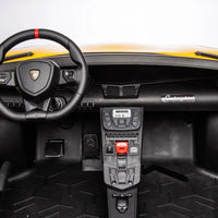 24V Lamborghini Aventador 2 Seater Ride On Car for Kids: Advanced Brushless Motor & Differential for High-Octane Fun - BIG FRENCHIES