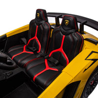 24V Lamborghini Aventador 2 Seater Ride On Car for Kids: Advanced Brushless Motor & Differential for High-Octane Fun - BIG FRENCHIES