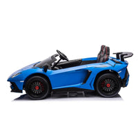 24V Lamborghini Aventador 2 Seater Ride On Car for Kids: Advanced Brushless Motor & Differential for High-Octane Fun - BIG FRENCHIES