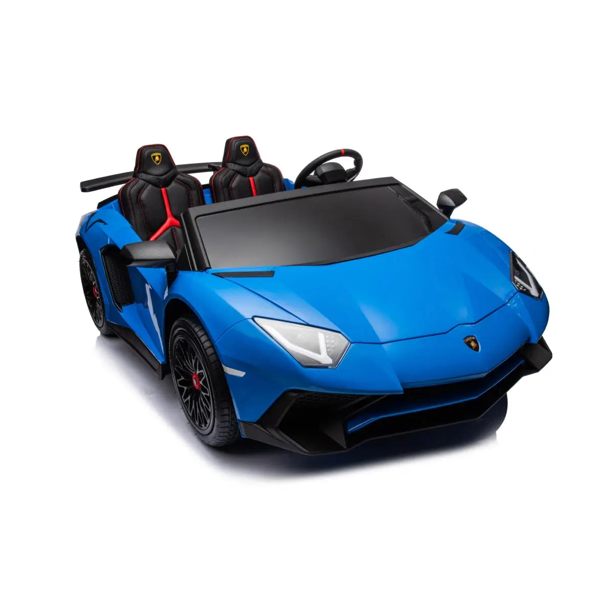 24V Lamborghini Aventador 2 Seater Ride On Car for Kids: Advanced Brushless Motor & Differential for High-Octane Fun - BIG FRENCHIES