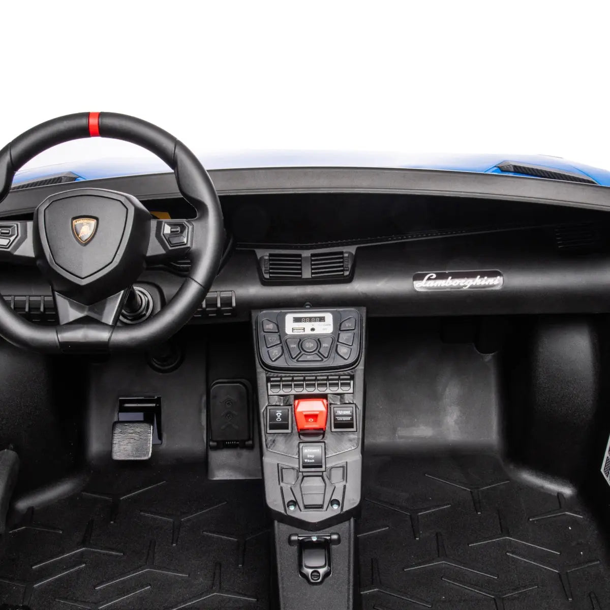 24V Lamborghini Aventador 2 Seater Ride On Car for Kids: Advanced Brushless Motor & Differential for High-Octane Fun - BIG FRENCHIES