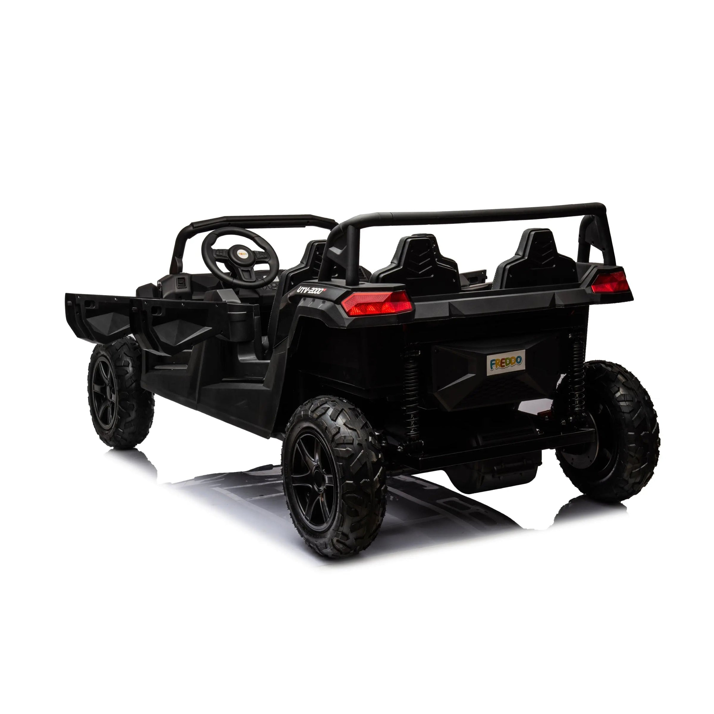 48V Freddo Beast XL: World's Fastest Kids' 4-Seater Dune Buggy with Advanced Brushless Motor & Precision Differential - BIG FRENCHIES