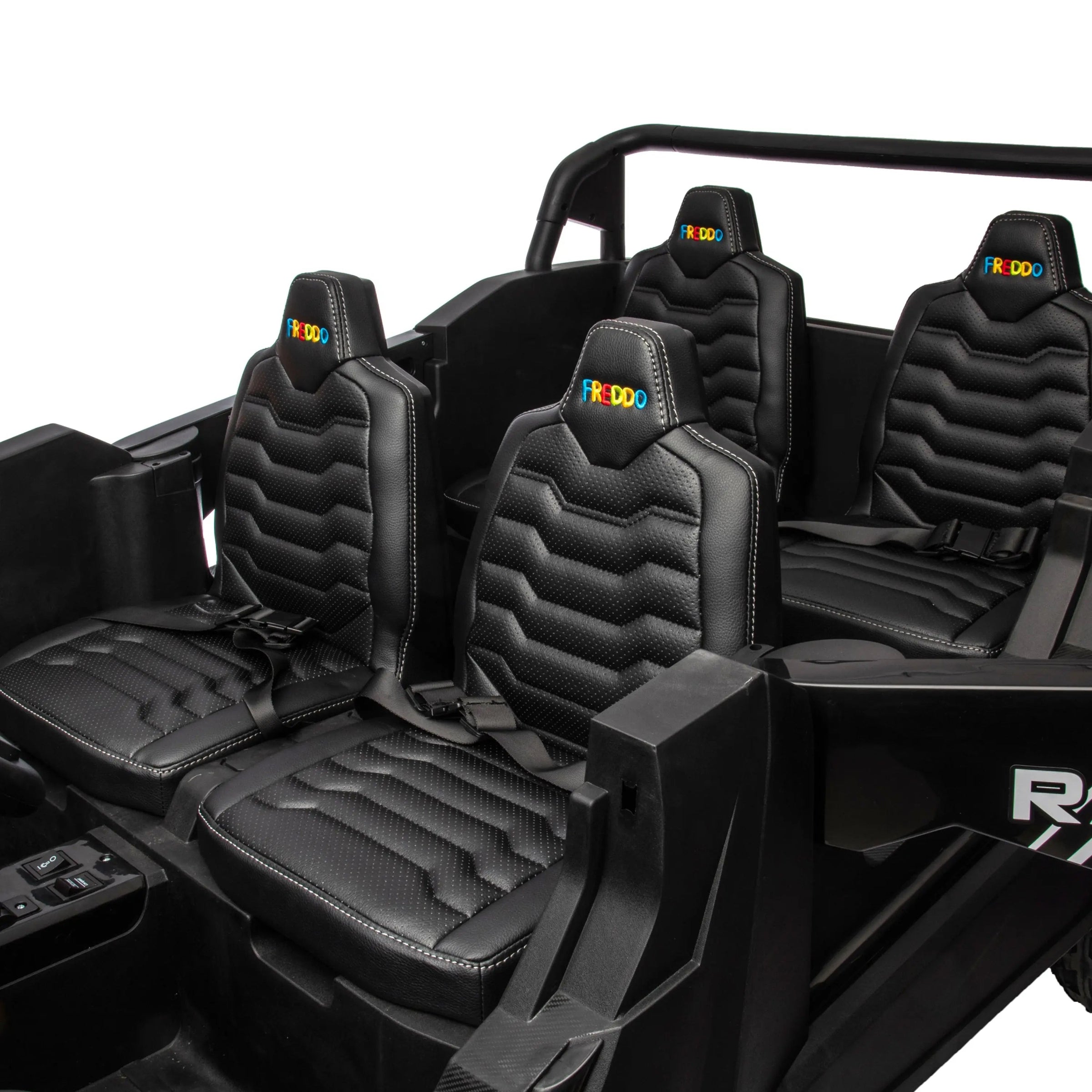 48V Freddo Beast XL: World's Fastest Kids' 4-Seater Dune Buggy with Advanced Brushless Motor & Precision Differential - BIG FRENCHIES