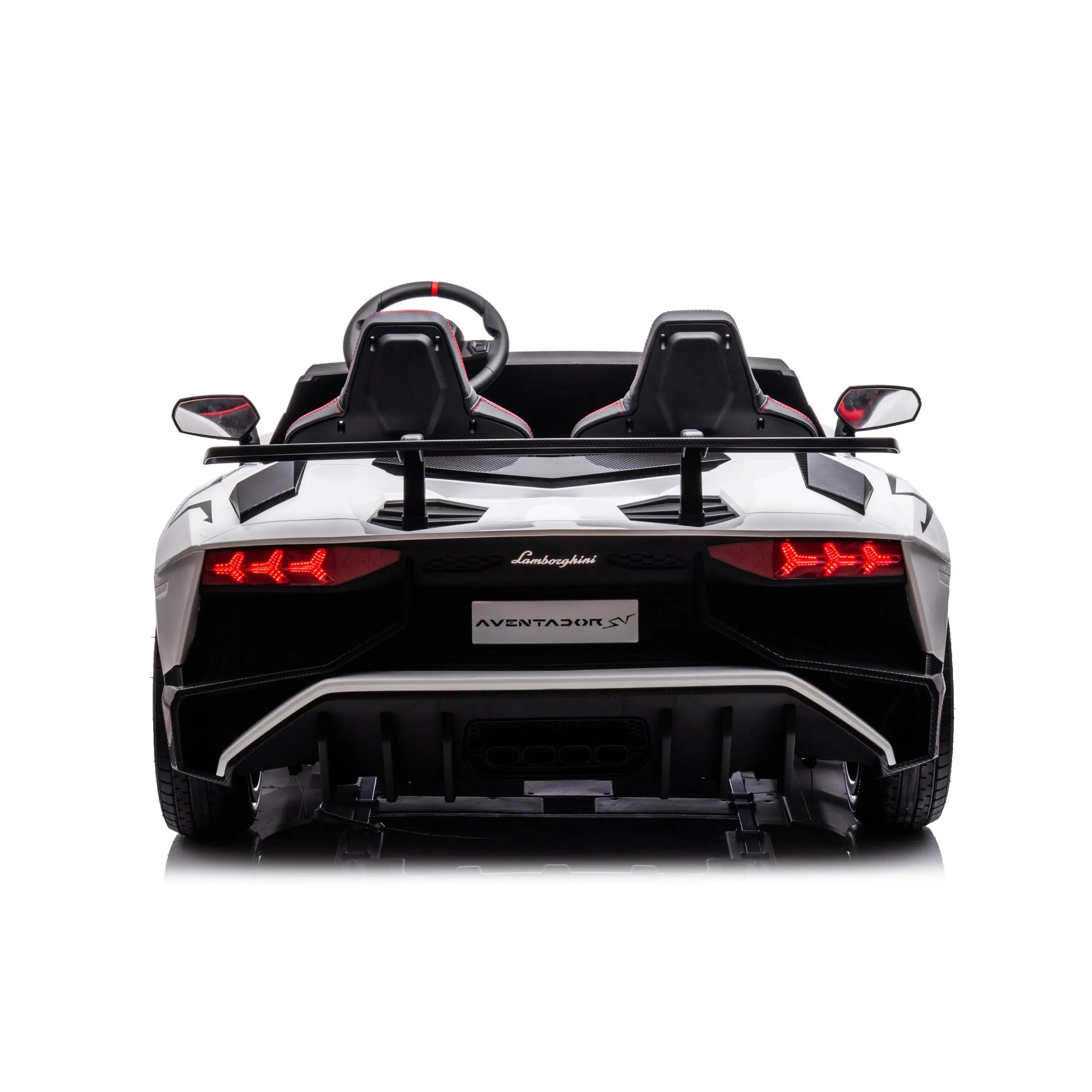 24V Lamborghini Aventador 2 Seater Ride On Car for Kids: Advanced Brushless Motor & Differential for High-Octane Fun - BIG FRENCHIES