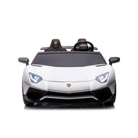 24V Lamborghini Aventador 2 Seater Ride On Car for Kids: Advanced Brushless Motor & Differential for High-Octane Fun - BIG FRENCHIES