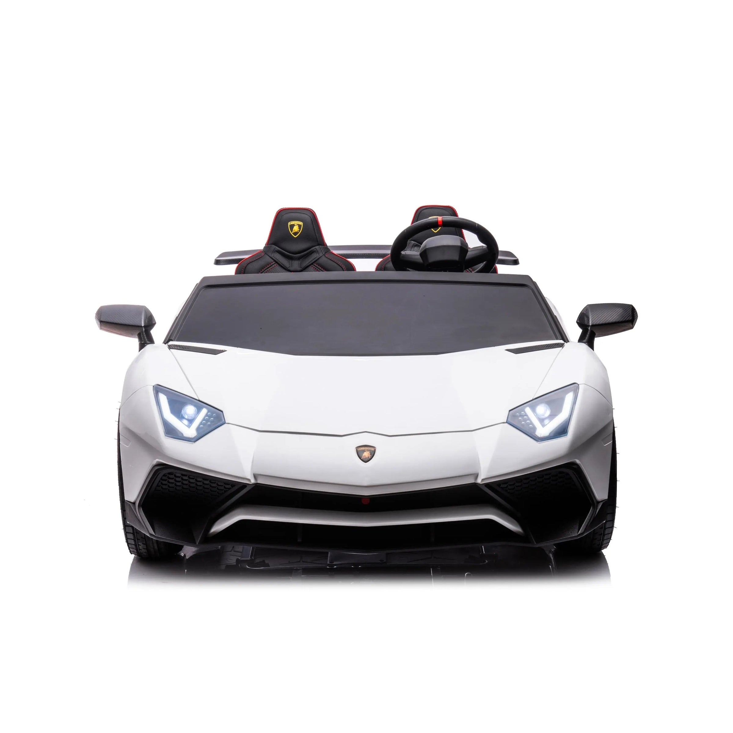 24V Lamborghini Aventador 2 Seater Ride On Car for Kids: Advanced Brushless Motor & Differential for High-Octane Fun - BIG FRENCHIES