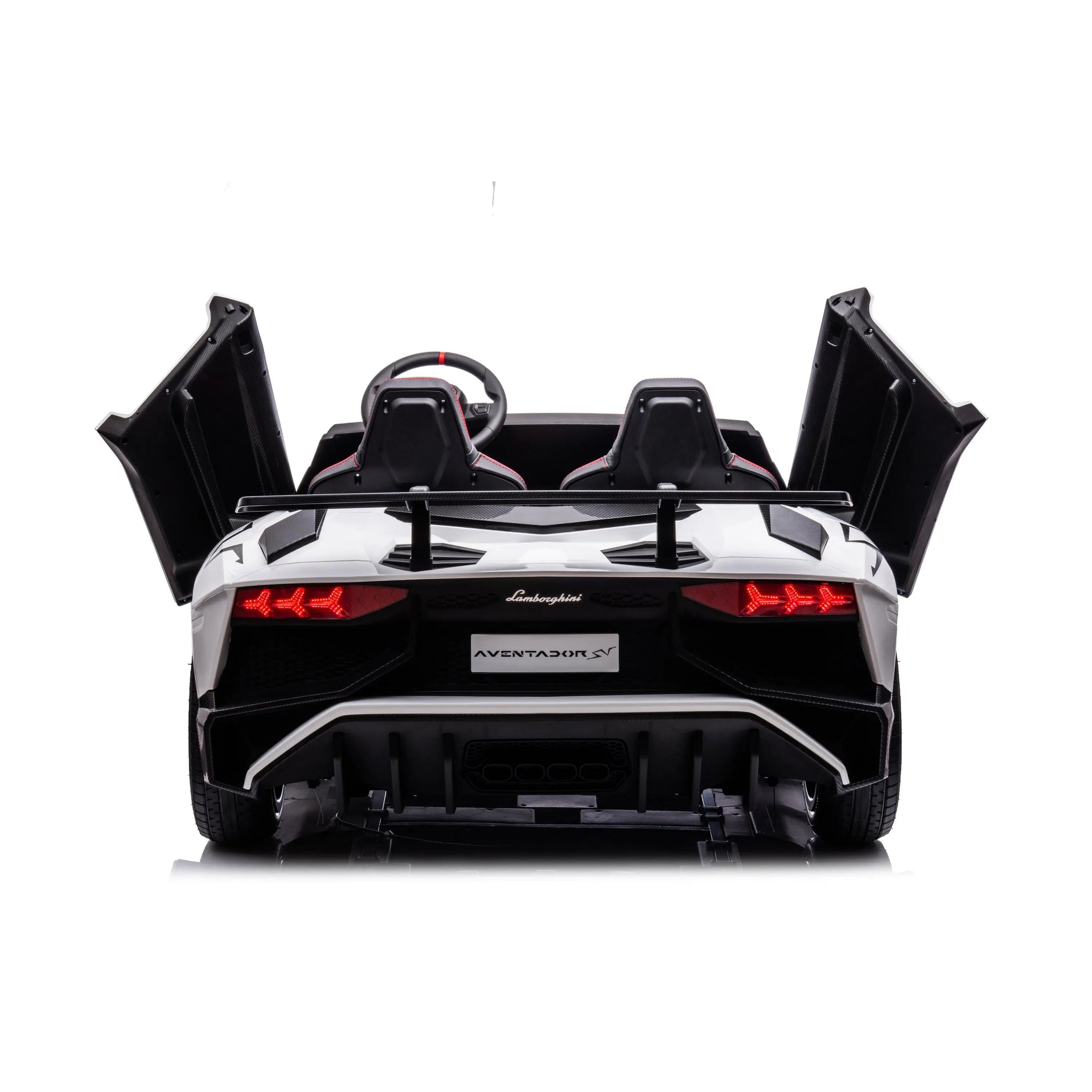 24V Lamborghini Aventador 2 Seater Ride On Car for Kids: Advanced Brushless Motor & Differential for High-Octane Fun - BIG FRENCHIES