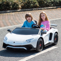24V Lamborghini Aventador 2 Seater Ride On Car for Kids: Advanced Brushless Motor & Differential for High-Octane Fun - BIG FRENCHIES