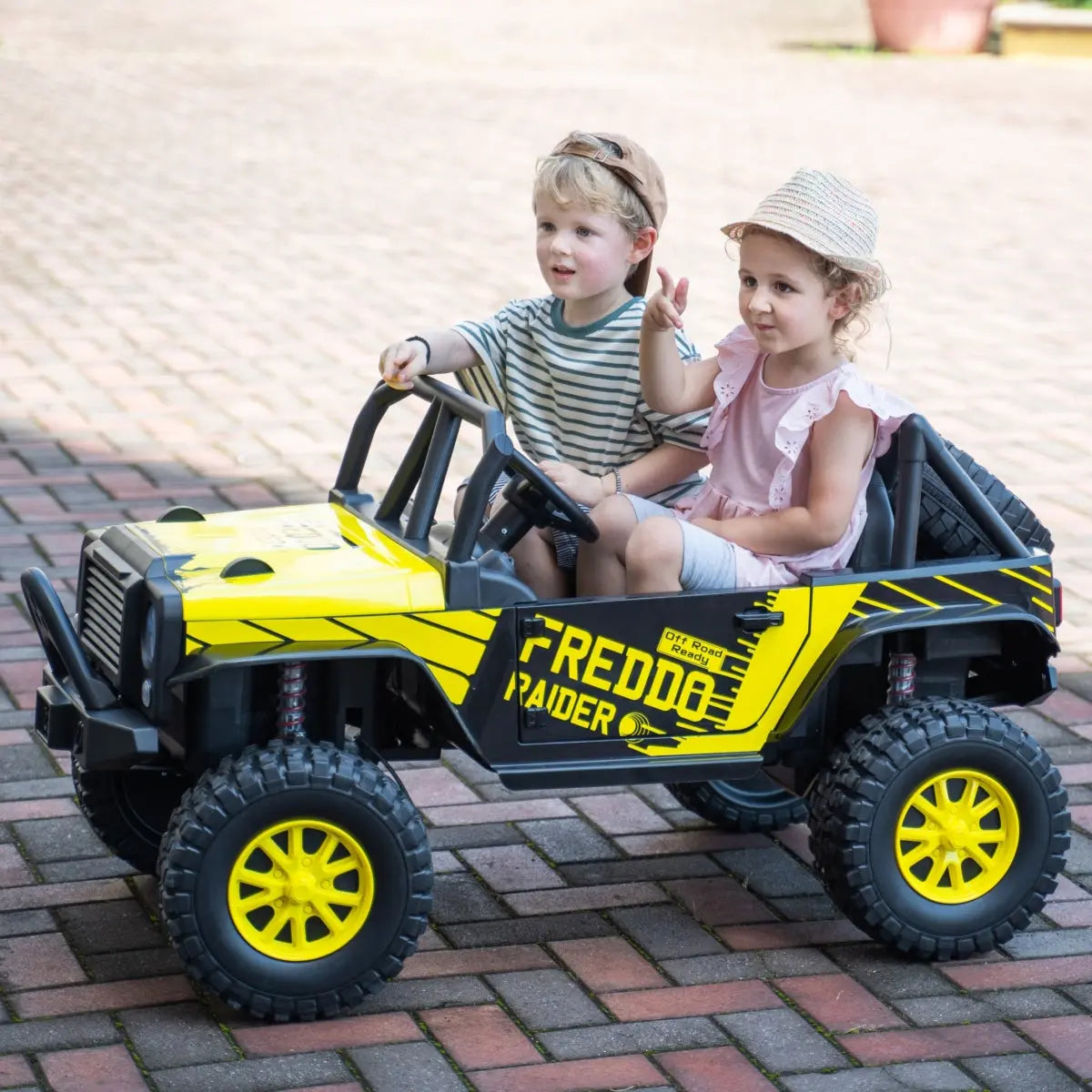 24V Jeep Freddo Raider 2 Seater Ride On - BIG FRENCHIES