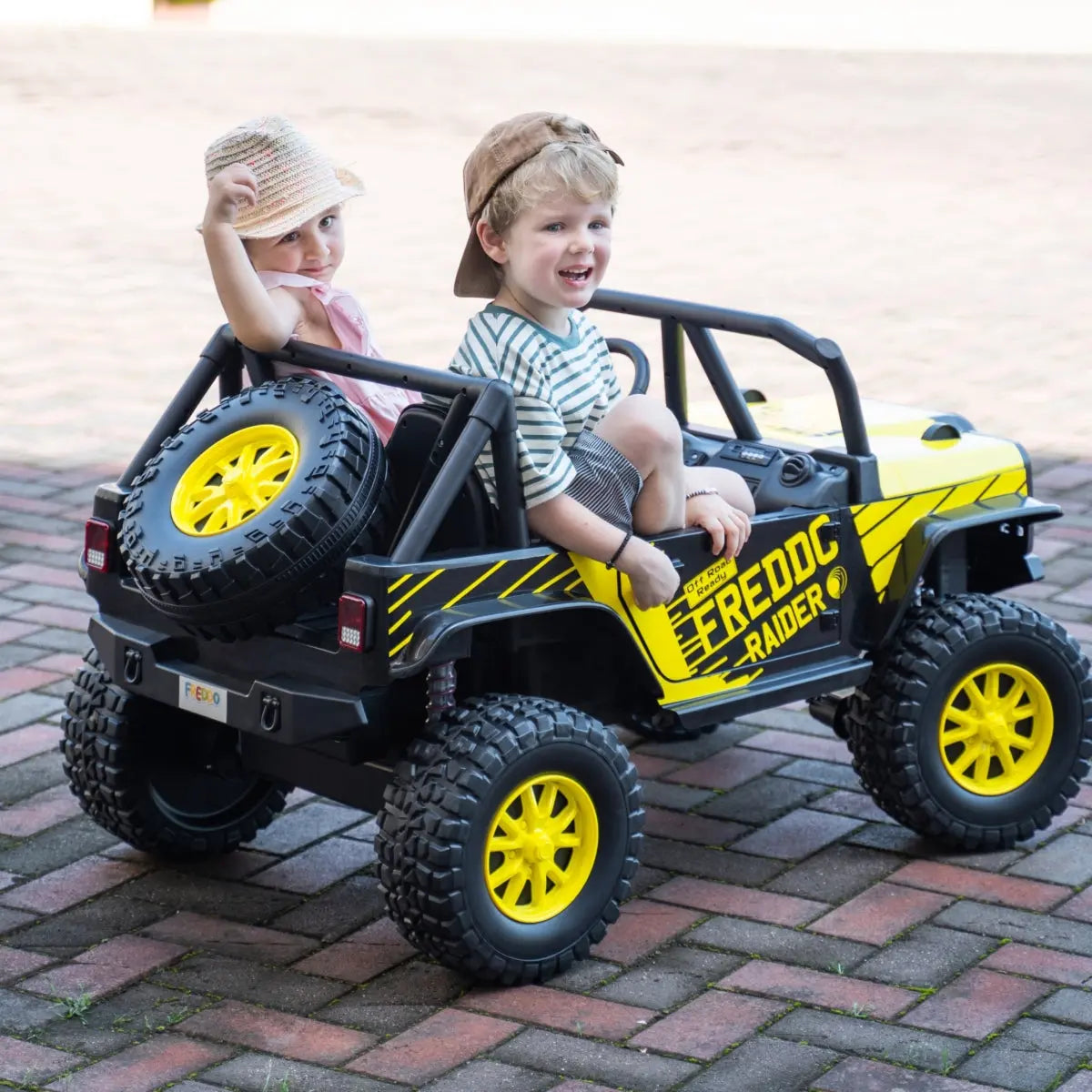 24V Jeep Freddo Raider 2 Seater Ride On - BIG FRENCHIES