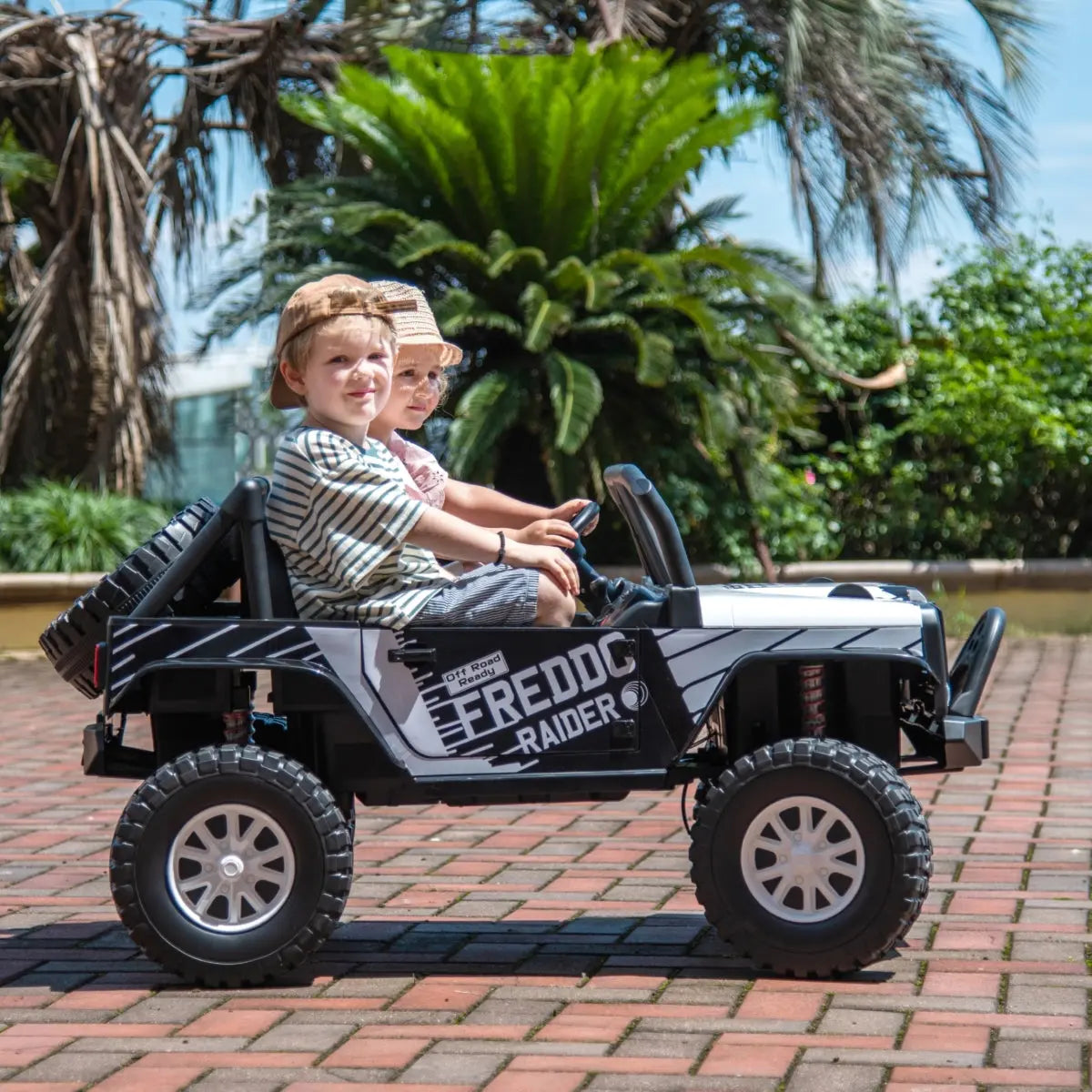 24V Jeep Freddo Raider 2 Seater Ride On - BIG FRENCHIES