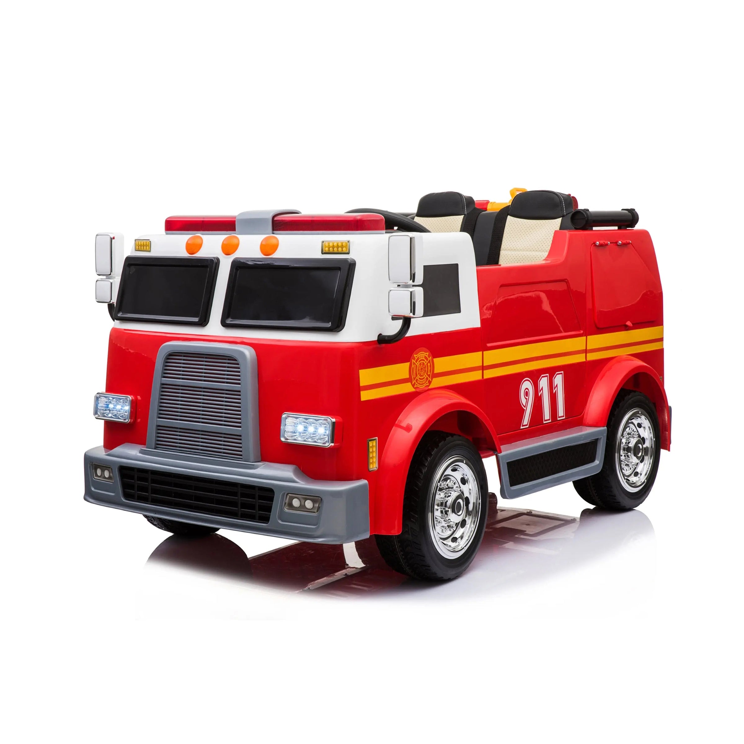24V Freddo Fire Truck 2-Seater Ride on - BIG FRENCHIES