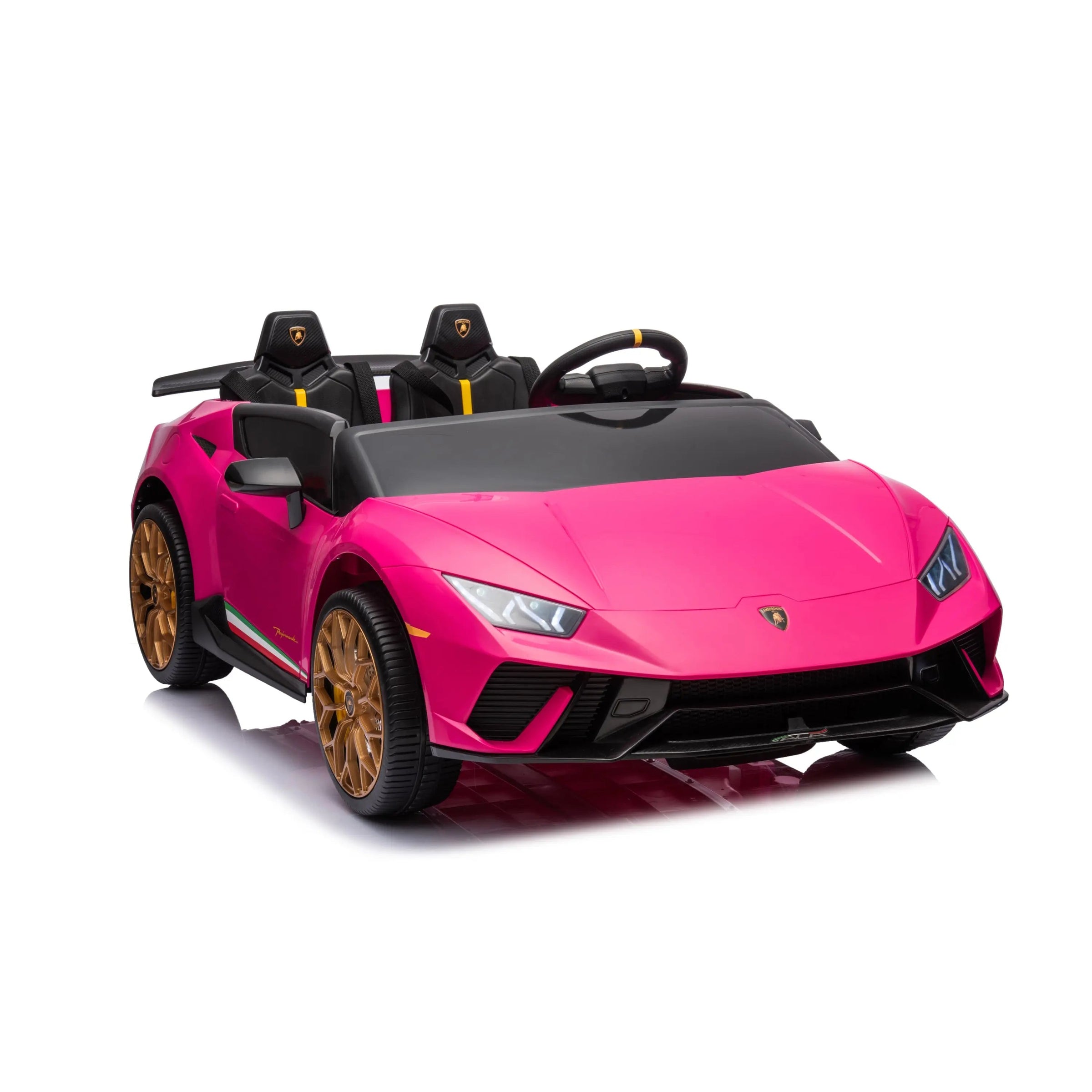 24V Lamborghini Huracan 2 Seater Kids' Electric Ride-On - BIG FRENCHIES