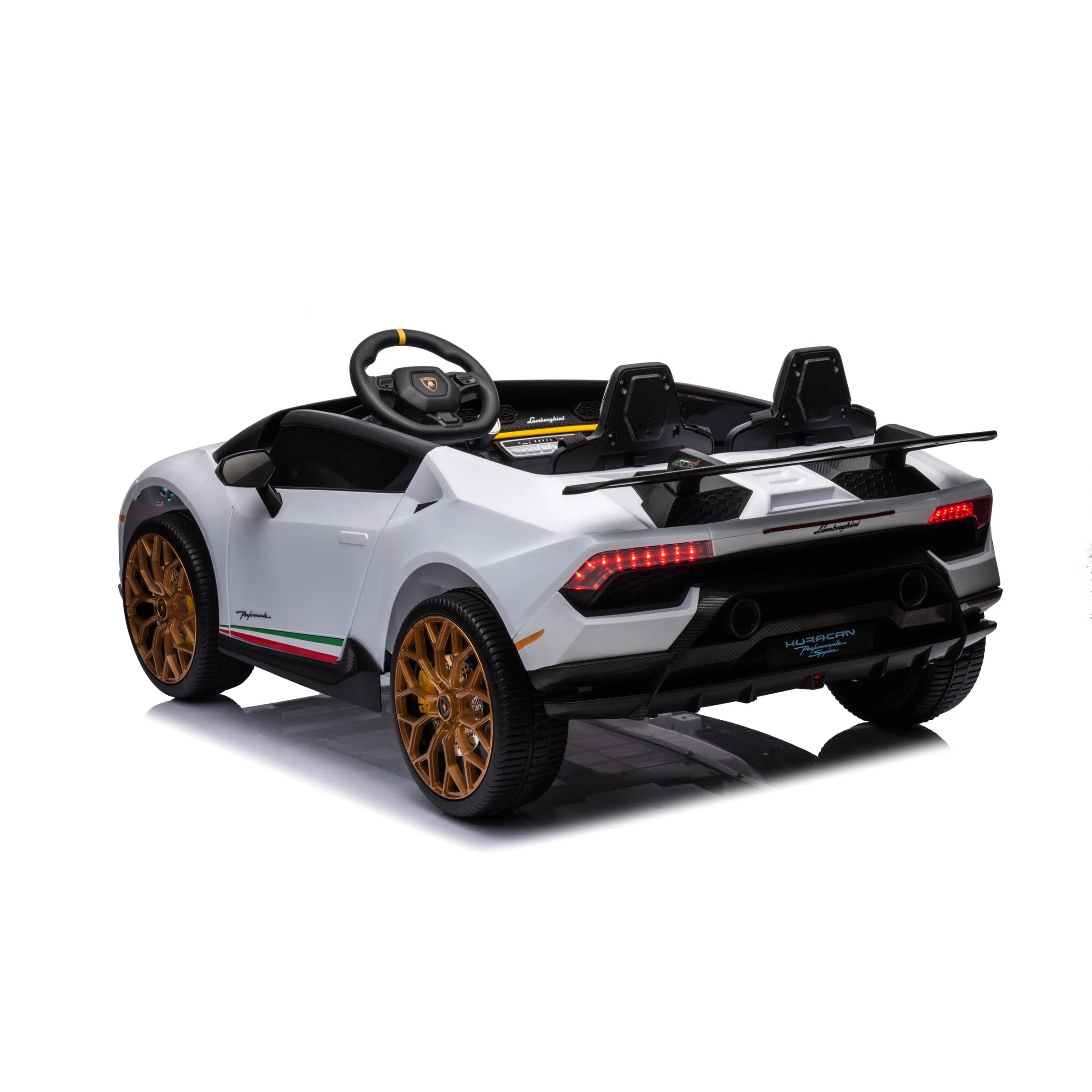 24V Lamborghini Huracan 2 Seater Kids' Electric Ride-On - BIG FRENCHIES