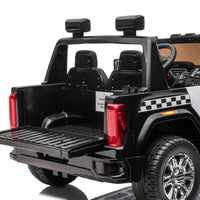 24V GMC Sierra Denali 2 Seater Police Ride-On Truck - BIG FRENCHIES