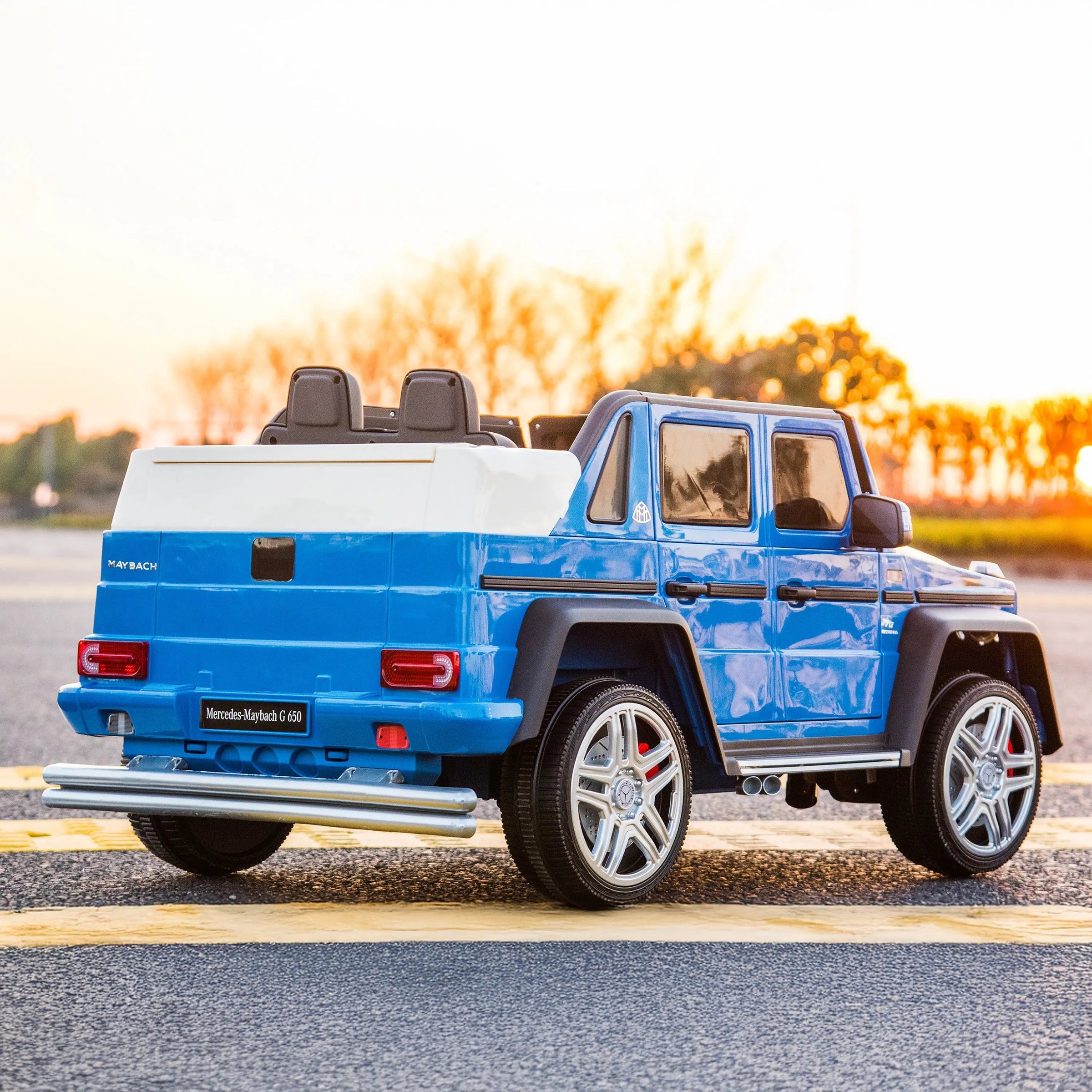 12V Mercedes Maybach G650 Landaulet 1 Seater - BIG FRENCHIES