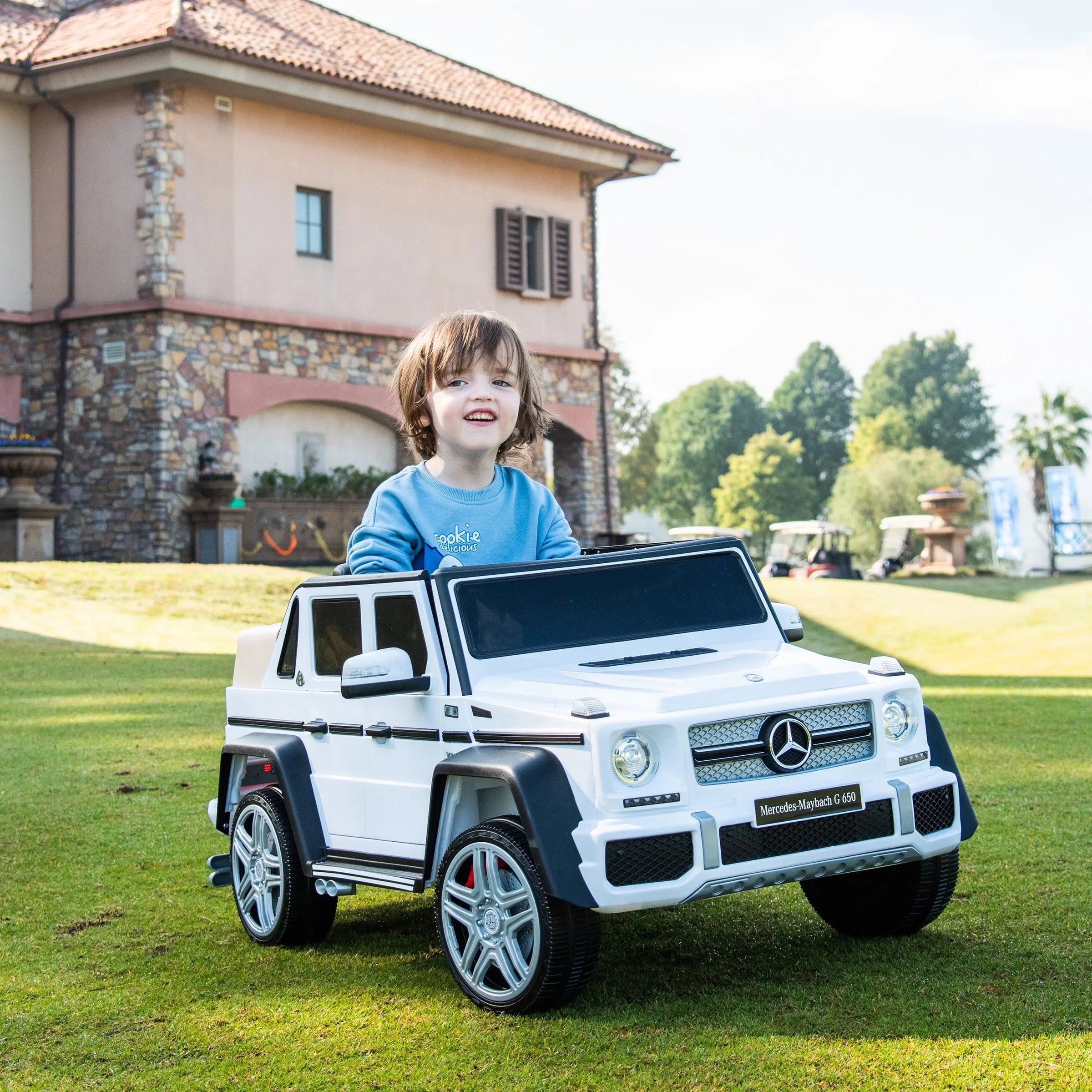 12V Mercedes Maybach G650 Landaulet 1 Seater - BIG FRENCHIES
