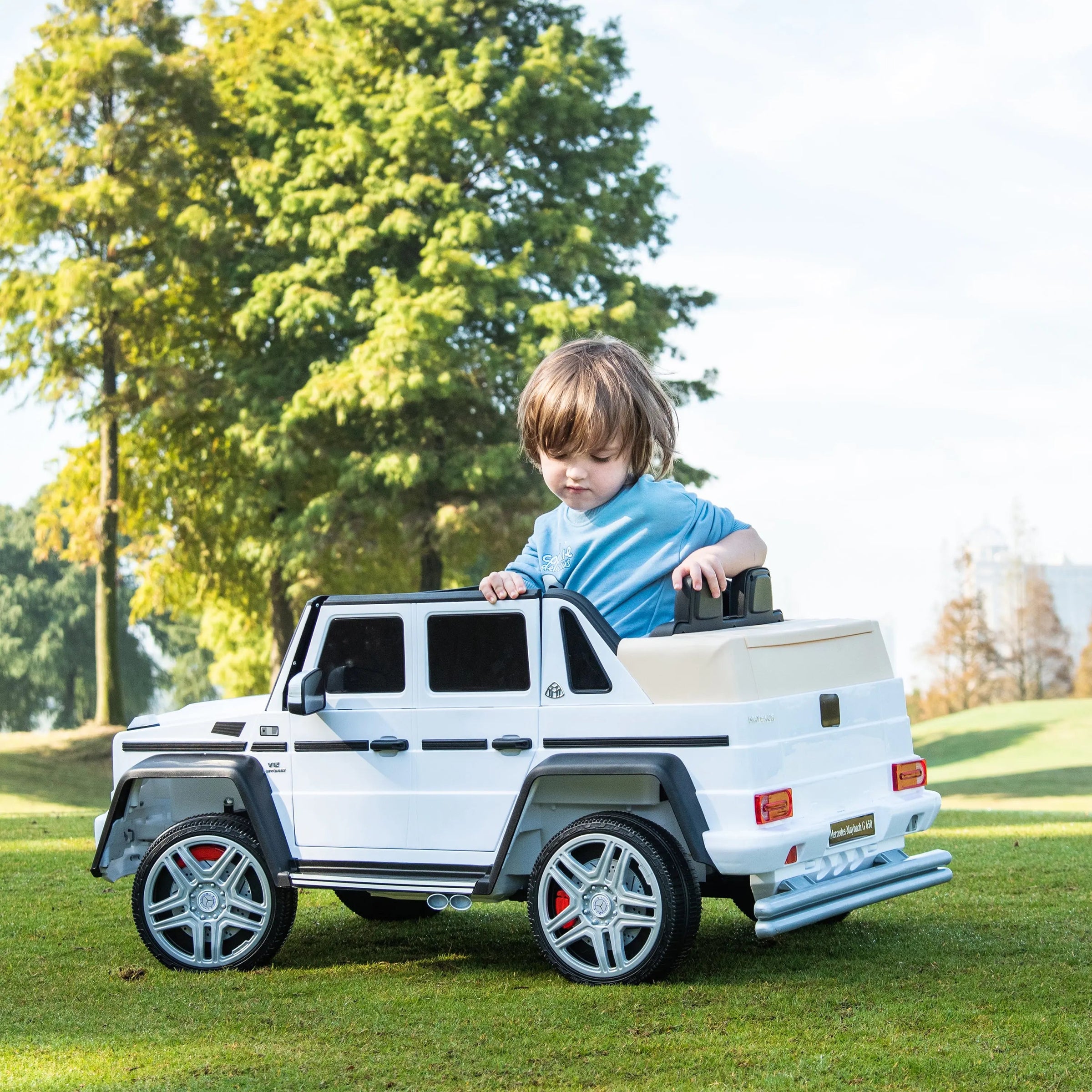12V Mercedes Maybach G650 Landaulet 1 Seater - BIG FRENCHIES