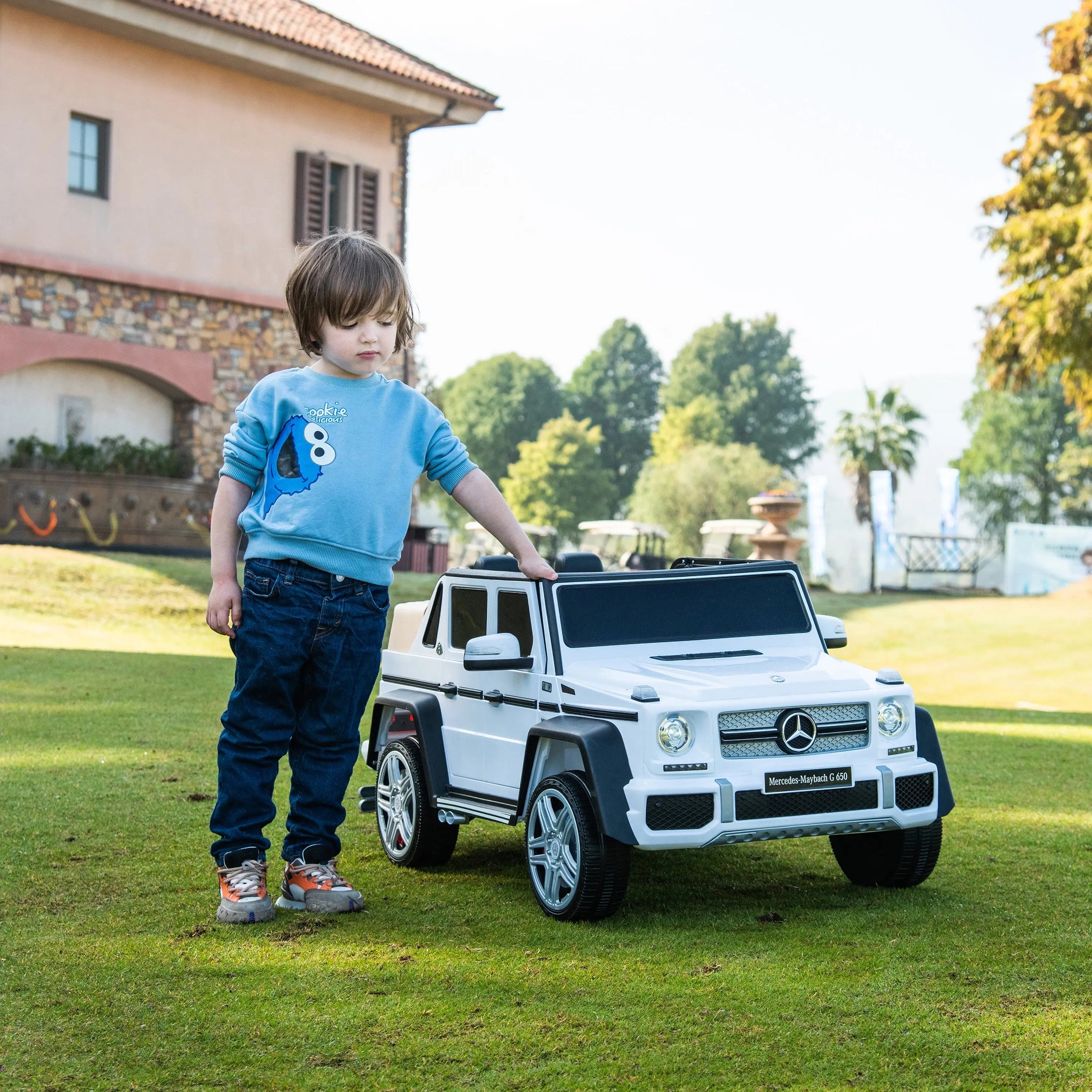 12V Mercedes Maybach G650 Landaulet 1 Seater - BIG FRENCHIES