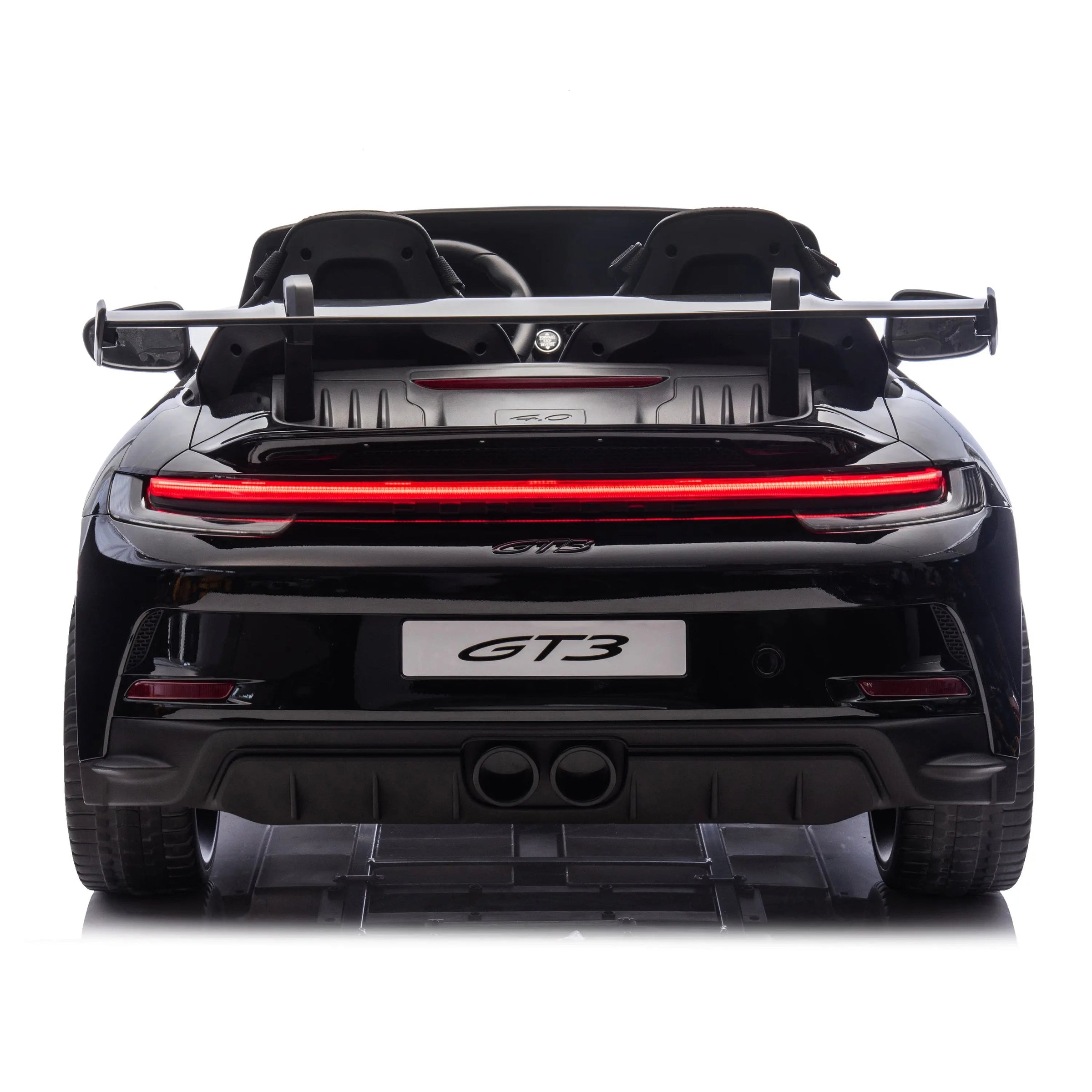 24V Porsche 911 GT3 2 Seater - NEW Silent Motor - BIG FRENCHIES