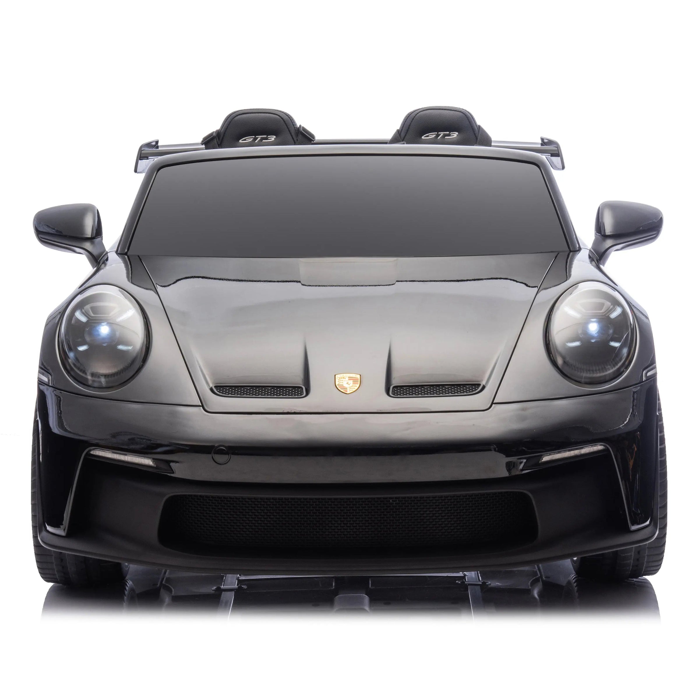 24V Porsche 911 GT3 2 Seater - NEW Silent Motor - BIG FRENCHIES