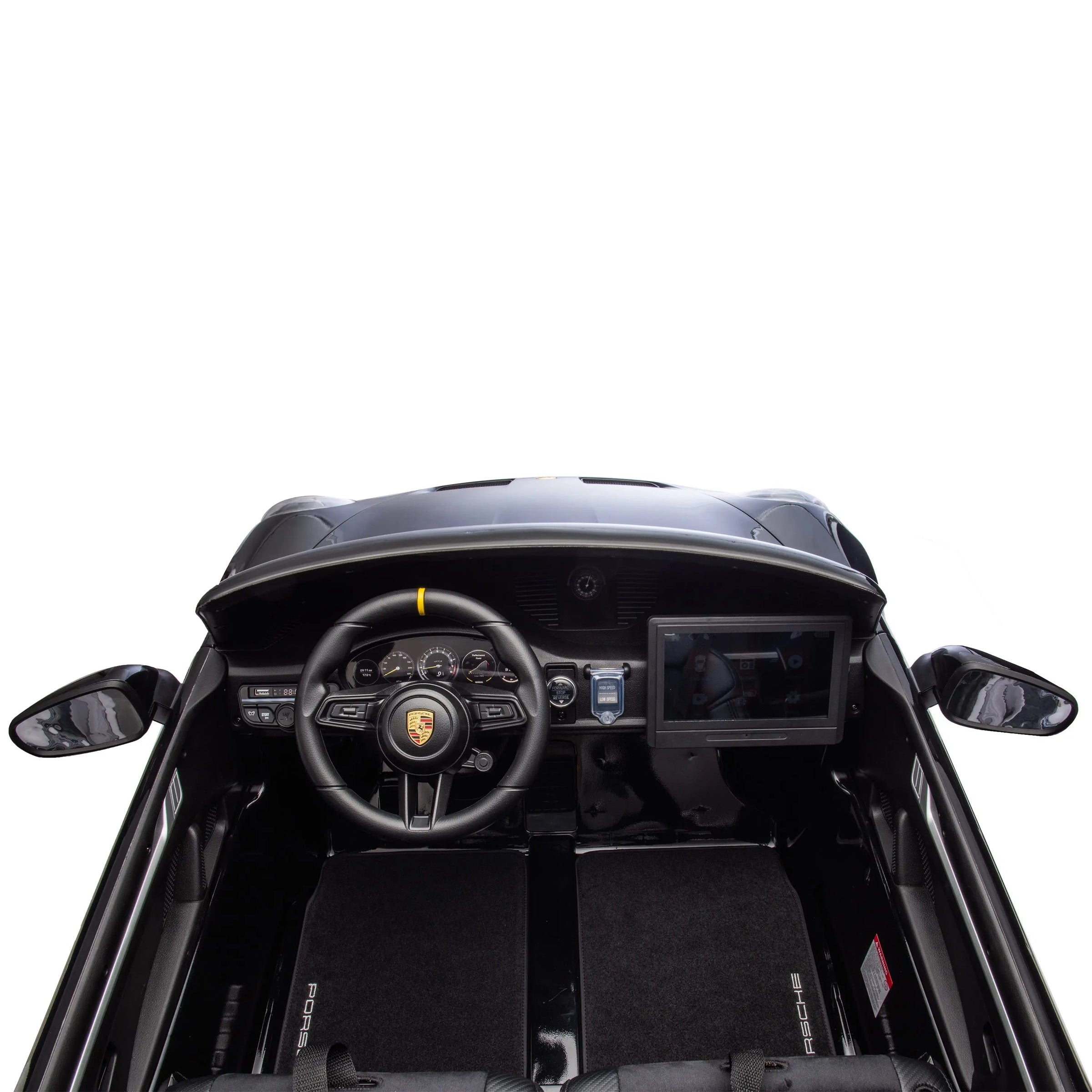 24V Porsche 911 GT3 2 Seater - NEW Silent Motor - BIG FRENCHIES