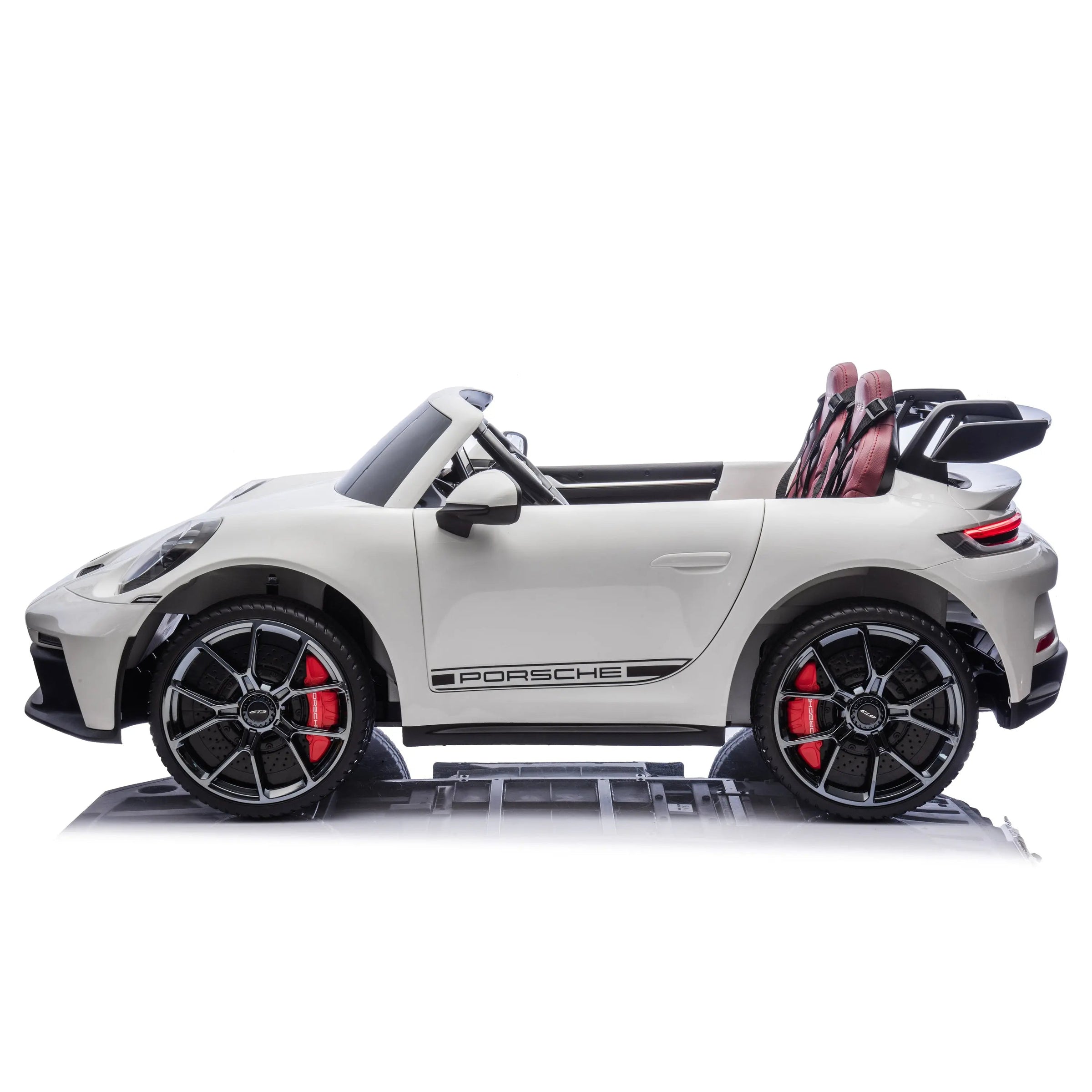 24V Porsche 911 GT3 2 Seater - NEW Silent Motor - BIG FRENCHIES