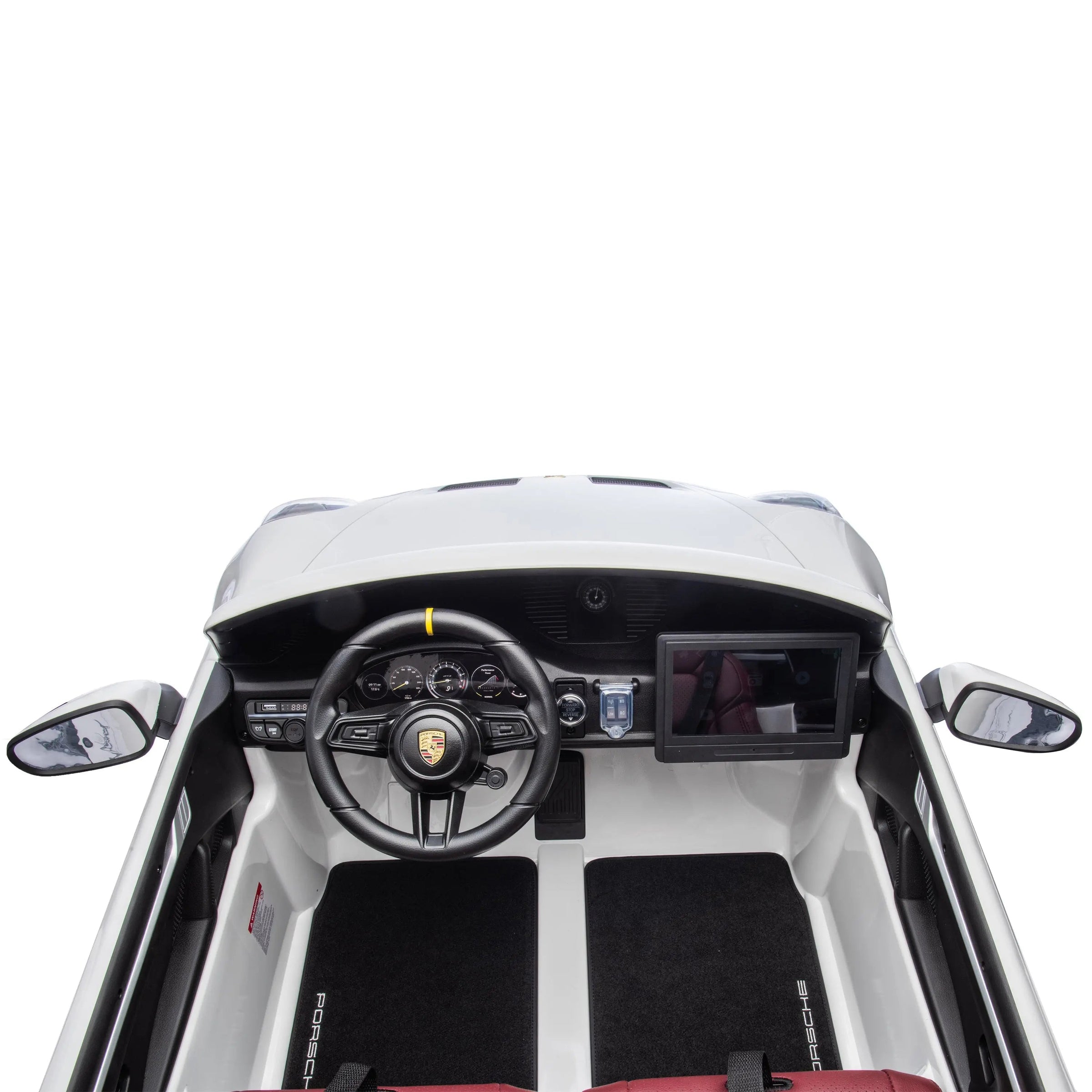 24V Porsche 911 GT3 2 Seater - NEW Silent Motor - BIG FRENCHIES