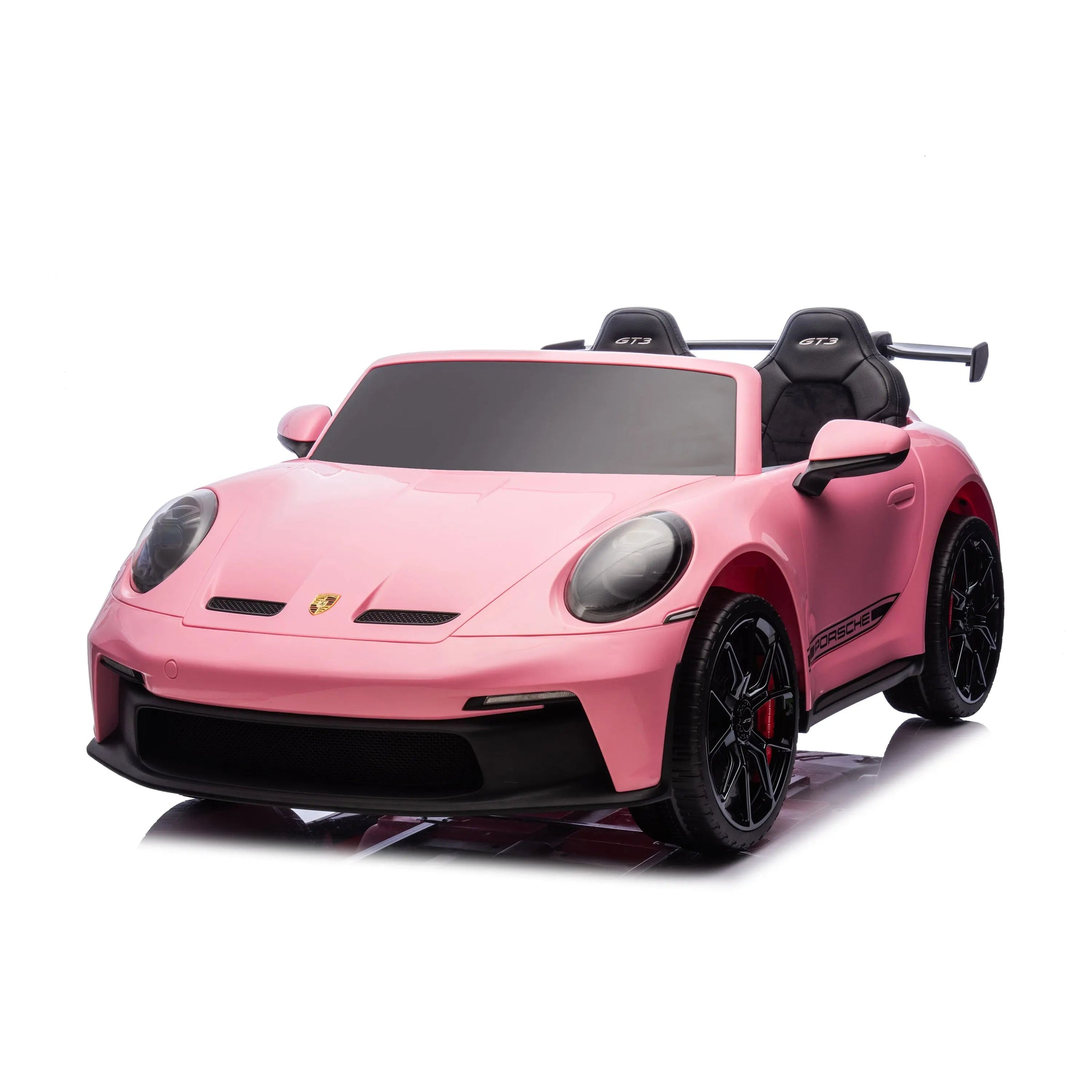 24V Porsche 911 GT3 2 Seater - NEW Silent Motor - BIG FRENCHIES