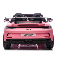 24V Porsche 911 GT3 2 Seater - NEW Silent Motor - BIG FRENCHIES