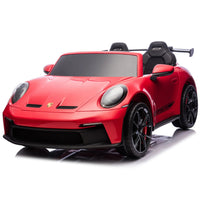 24V Porsche 911 GT3 2 Seater - NEW Silent Motor - BIG FRENCHIES