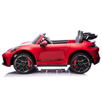 24V Porsche 911 GT3 2 Seater - NEW Silent Motor - BIG FRENCHIES